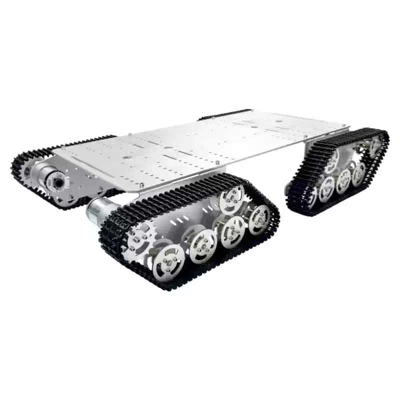 Khung gầm robot thông minh được theo dõi bằng kim loại 4‑Drive