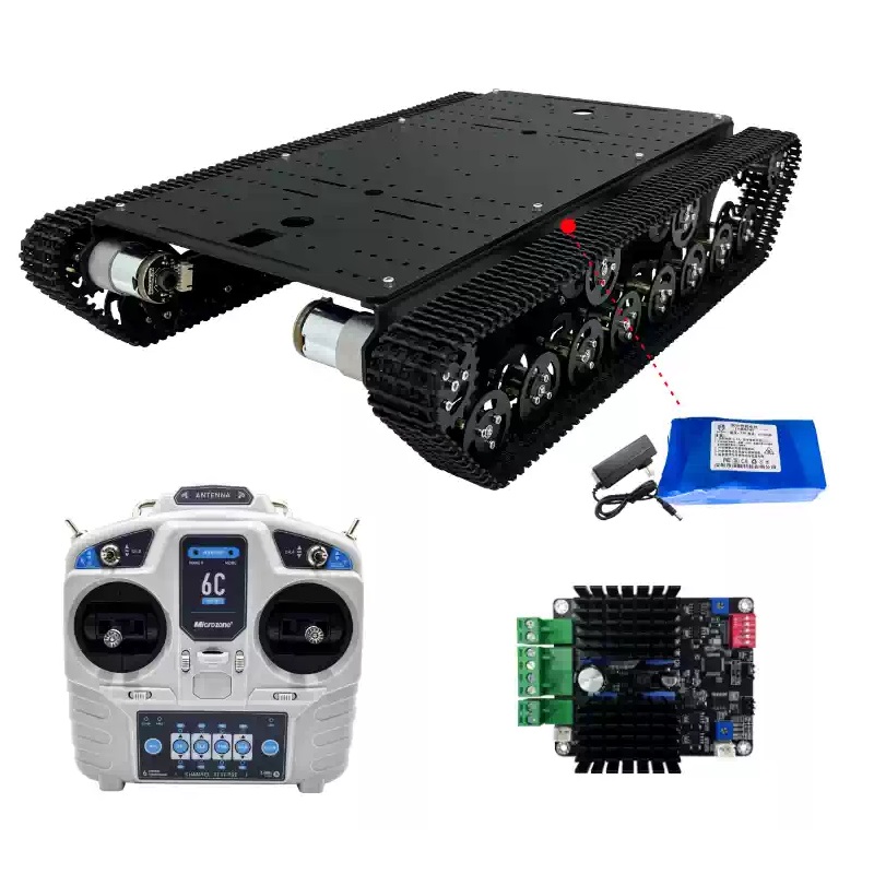 Bộ khung gầm robot bánh xe 4WD & Mecanum