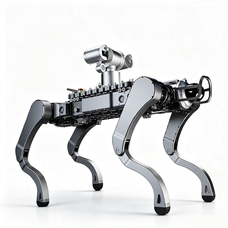 Chó robot bốn chân kiểm tra chống cháy nổ