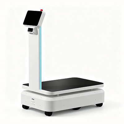 Robot AMR xử lý vật liệu tại nhà máy