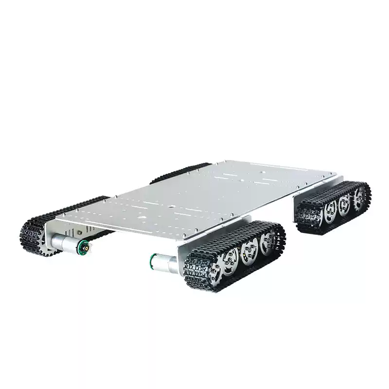 Khung gầm robot xe tăng theo dõi tải nặng dẫn động bốn bánh