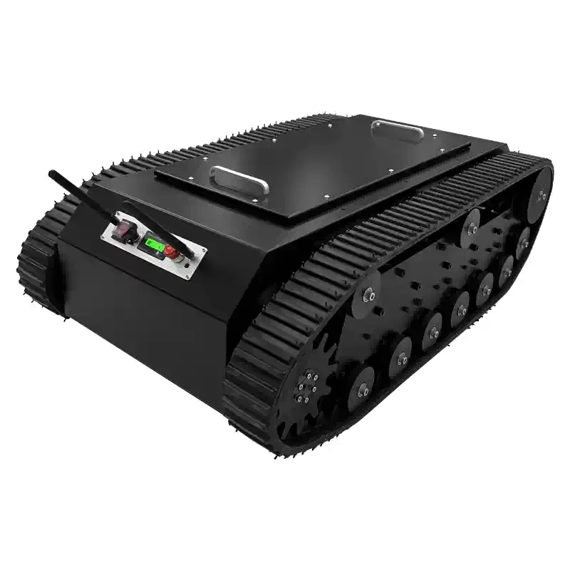Khung gầm robot cứu hộ theo dõi cao su chịu tải cao