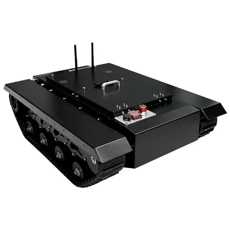 Khung gầm robot theo dõi bằng cao su công nghiệp trên mọi địa hình