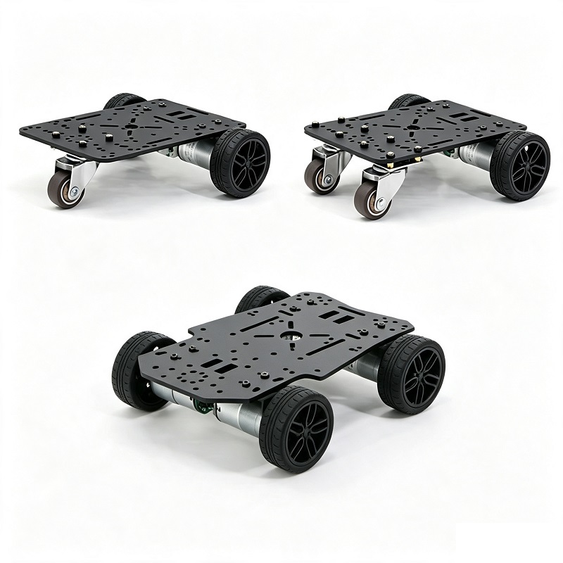 Khung gầm robot chạy điện mini 4WD