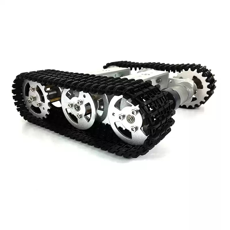Khung gầm robot xe tăng thông minh được theo dõi mini
