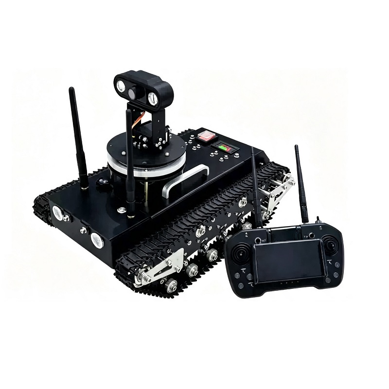 Robot theo dõi điều khiển từ xa với truyền video thời gian thực