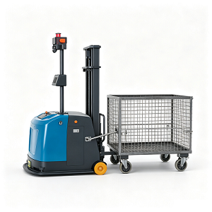Robot giao hàng xưởng máy kéo tự dẫn hướng