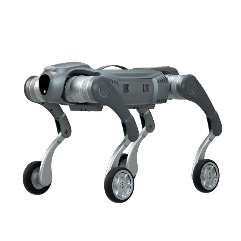 Chó robot bốn chân có bánh xe
